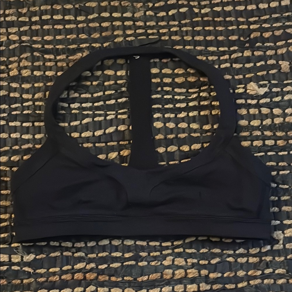 Lululemon Black Sports Bra Racerback Intimates